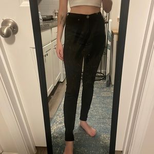 American Eagle Black Skinny Jeans